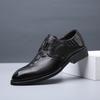 2025 autumn new business first-layer cowhide formal men's leather shoes office gentleman single shoes casual versatile