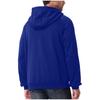 2025 American Retro Men's Hooded Winter Crossover Sweatshirt - New Loose Fit, Solid Color, Zipper Jacket