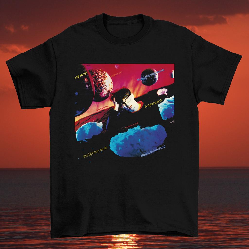 Lightning Seeds Cloudcuckooland Album Schwarzes T-Shirt Größe S-5XL