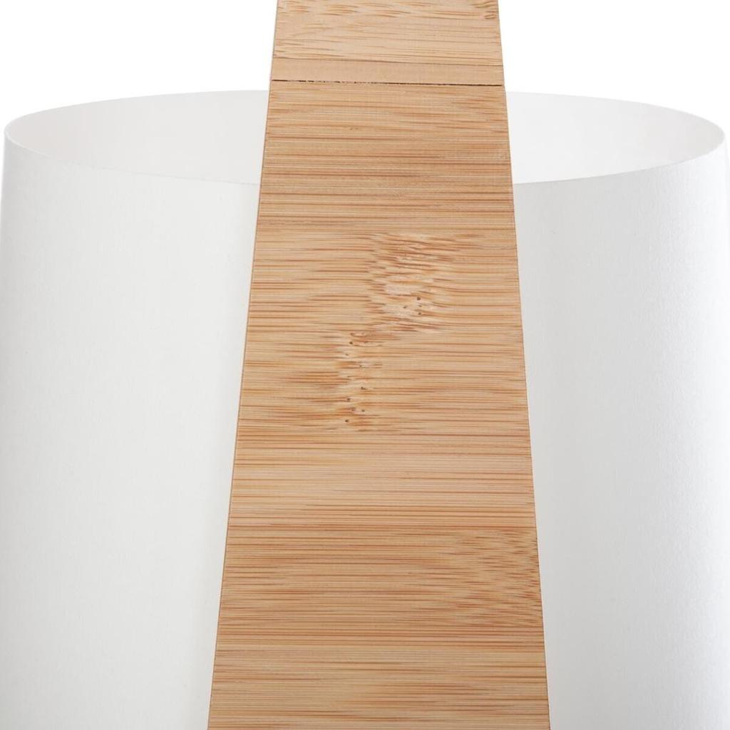 Rex Table Lamp White Bamboo Scandinavian Style