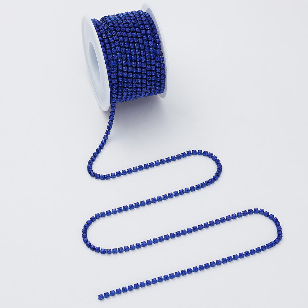 New Electrophoretic Color Rhinestone Claw Chain for DIY Projects