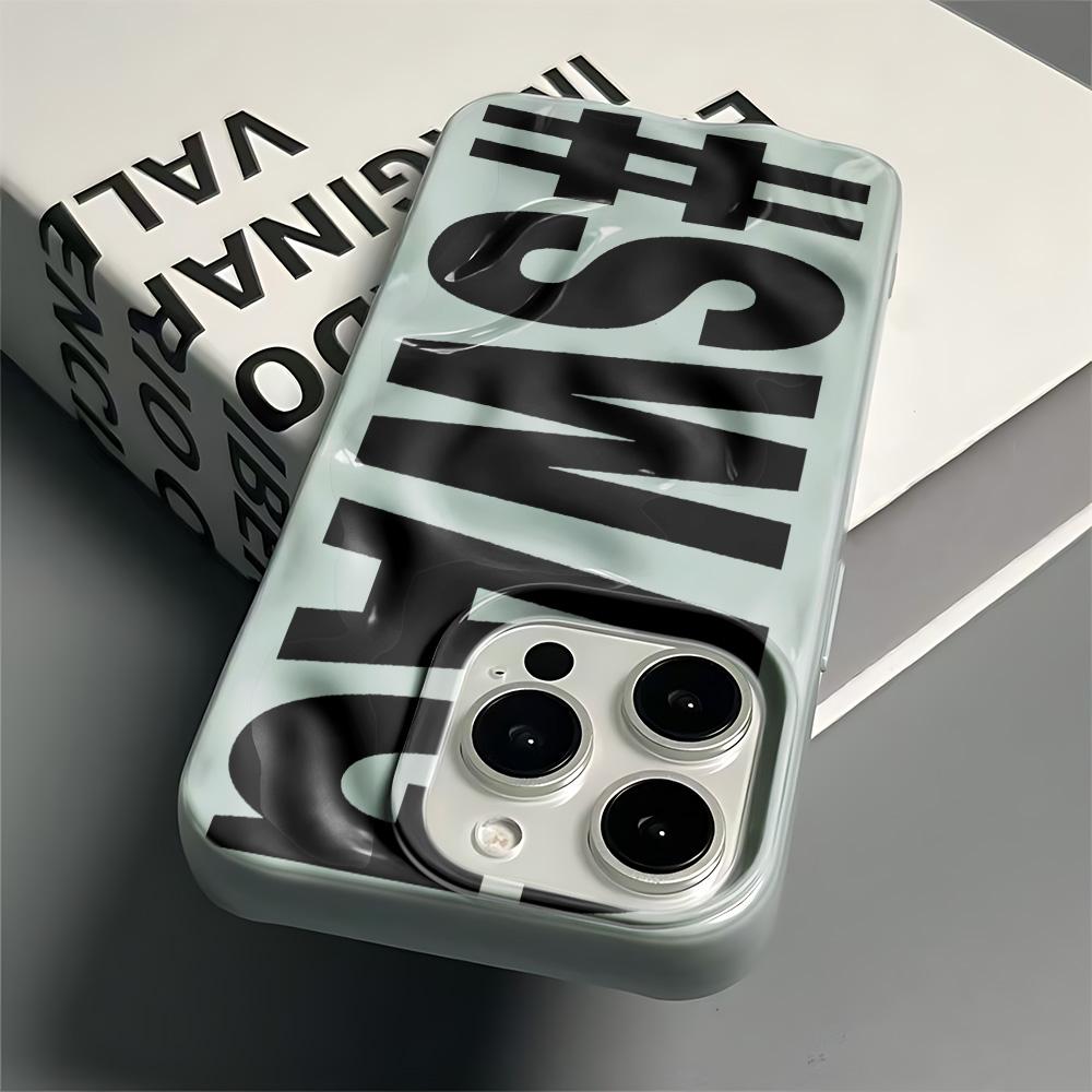 Swag Label Phone Case For Iphone 14 Pro Max 16 15 14 Pro 13 17 Air 12 11 15 Plus Shockproof Silicone Soft Cover