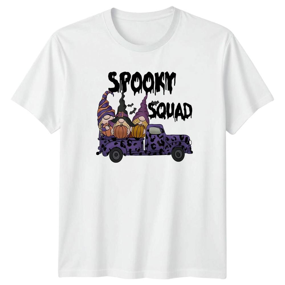 Spooky Squad TShirt Halloween Gnomes Halloween Gift For Him And Her S