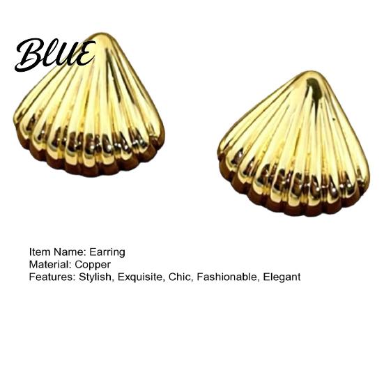 Bright And Comfortable Earrings 1 Pair Shell for Women Chunky