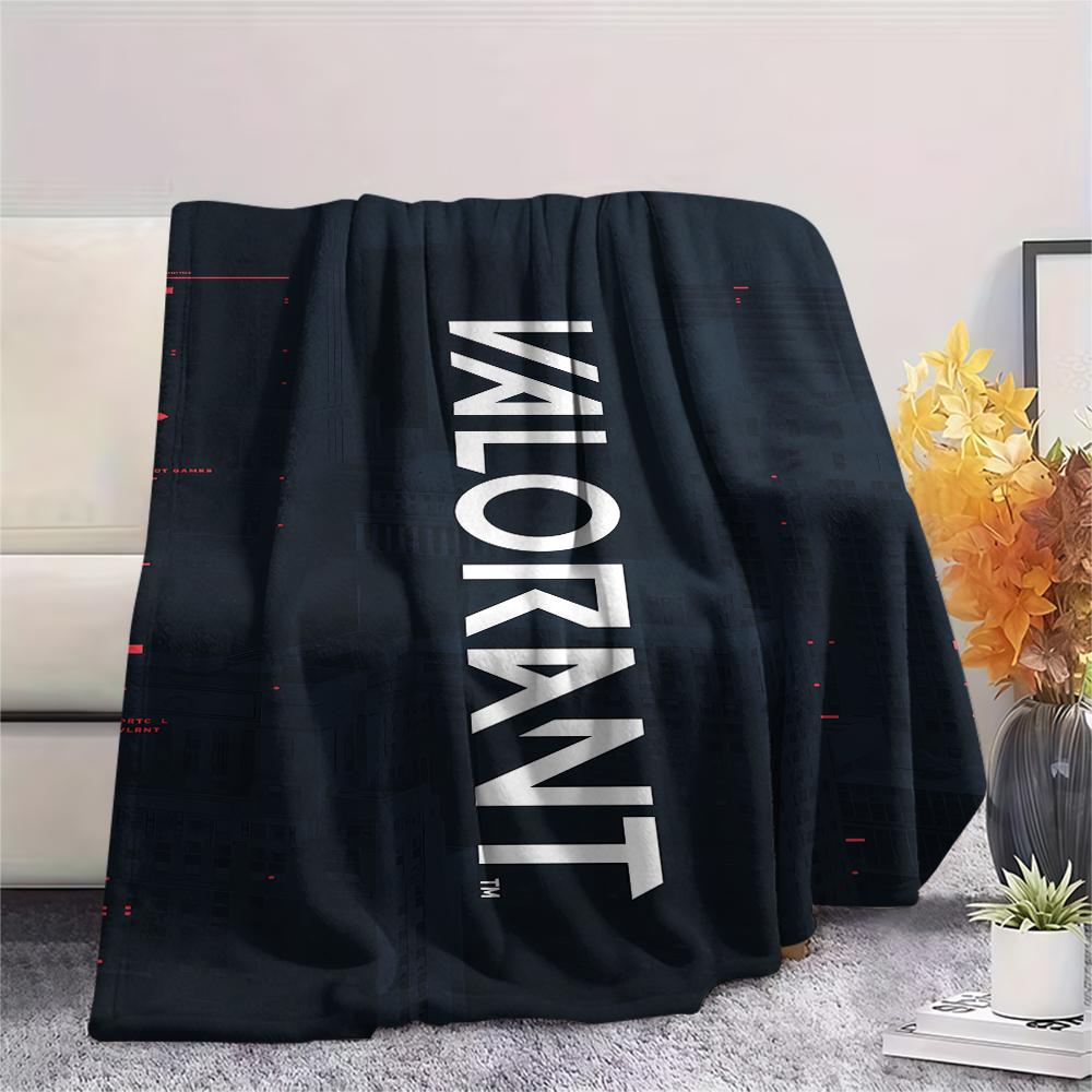 VALORANT Print Flannel Blanket,High Quality Comfortable for All Seasons,Home Decor,Warmth and Comfort,Perfect for Christmas Gifts