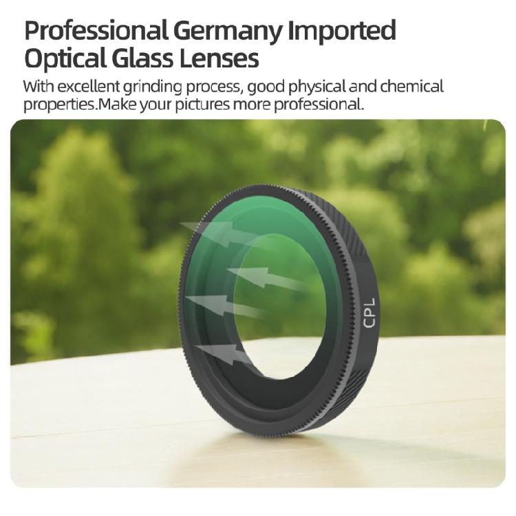 Portable Travel Friendly Filter Set With Protective Case Fit for CPL ND ND/PL Black Misting Lens Accessories Photography