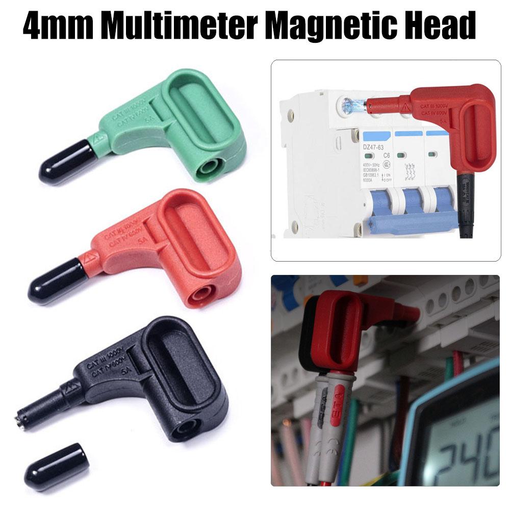 Magnetische Prüfspitze Magnetische Sonden für 4 mm Bananenstecker Digitalmultimeter Megohmmeter
