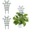 2 Stück Mini-Garten-Kletterregal für wachsende Pflanzen, Spalier, Gemüse, Blumen, Unterstützung für Blumentöpfe, Rahmen für dekorative Pflanzenkäfige