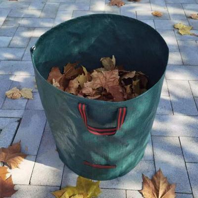 Y5JC Langlebige Gartensackmüllsäcke 300L Mit Tragegriffen Geeignet Zum Sammeln Von Außenlaub Und Schnittgut