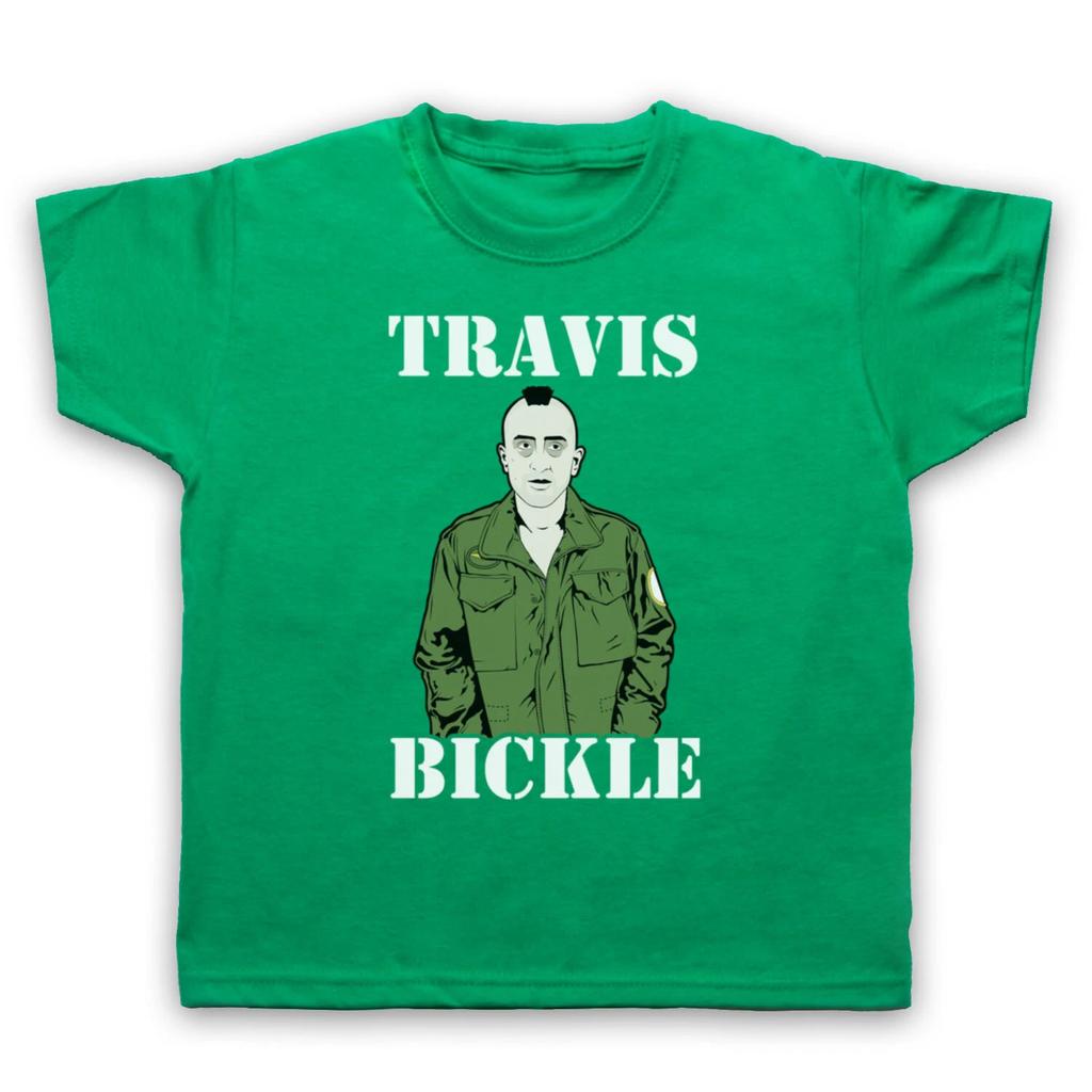 BICKLE TRAVIS UNOFFIZIELLER TAXIFAHRER NIRO ILLUSTRATION KINDER KINDES T-SHIRT