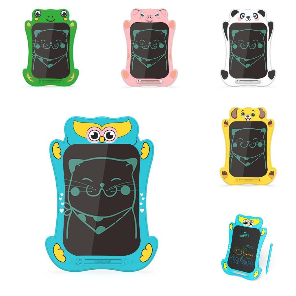 9inch Lcd Kids Writing Pad Highbrightness Color Screen Animal Doodle Drawing