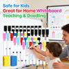 1-100Pcs Magnetic Erasable Whiteboard Pen Stationery Office Teaching Supplies for Blackboard Student Dry Erase Markers