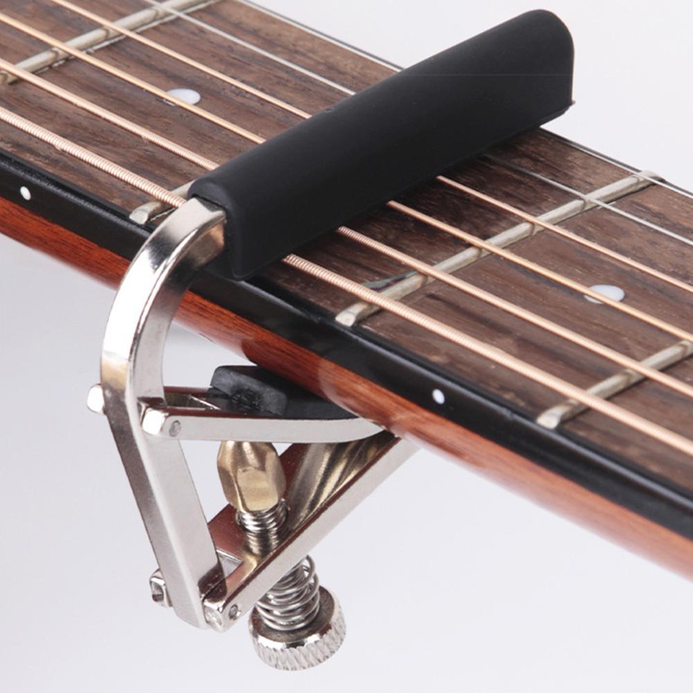 Guitar Capo Adjustable Metal Capo Guitar Tuner Clamp for Acoustic Electric Guitar Accessories Parts