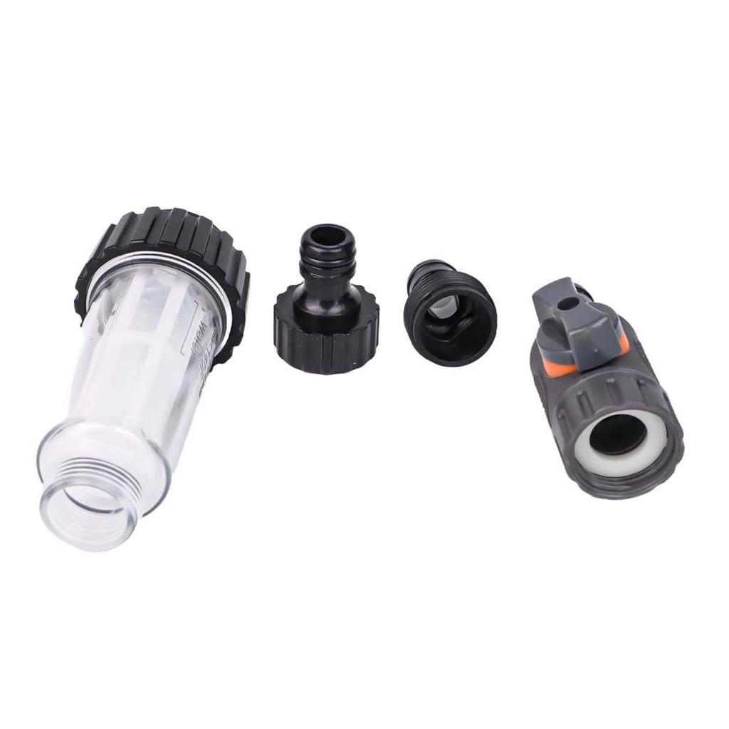 For Garden Pumps Quick Adapter System Pressure Washer Filter Kit For Outdoor Use 21*7*7CM Hose Removes Impurities