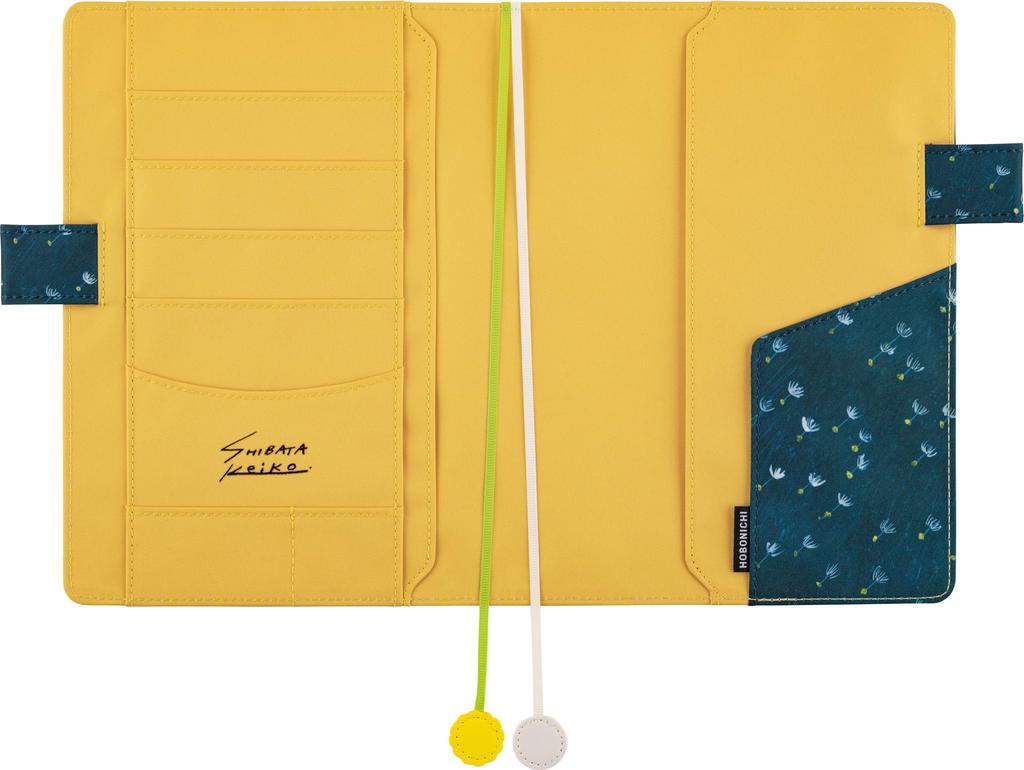 Hobonichi Techo Cousin Notizbuchhülle Keiko im Löwenzahnfeld (A5) Shibata/Brise