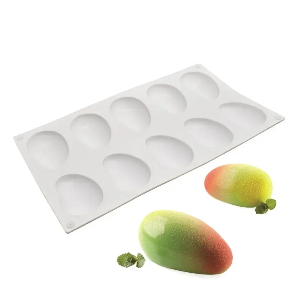 Fruits Mousse Cake Molds Orange Apple Pear Mango Strawberry Pinecone Shape Mould Silicone Cake Moulds Dessert Decorating Tools