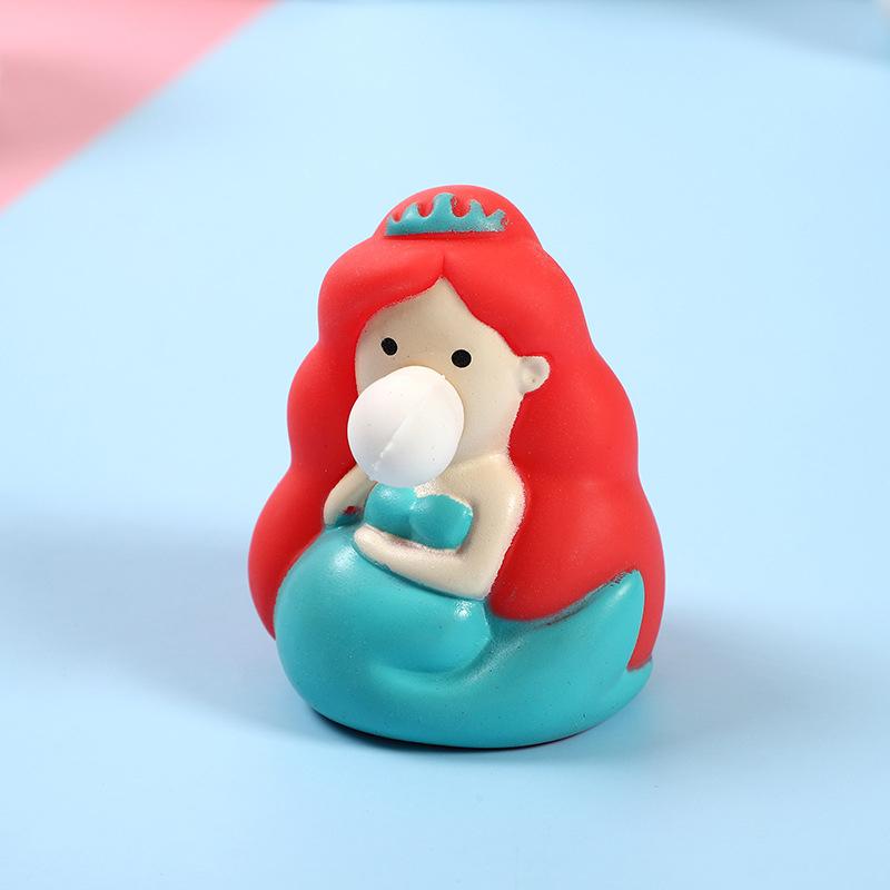 

Animal Cute Counter-Stress Sphere Relaxation Bubble Mermaid Toys Plush Sticky Squishi Stress Relief Toys Funny Gift