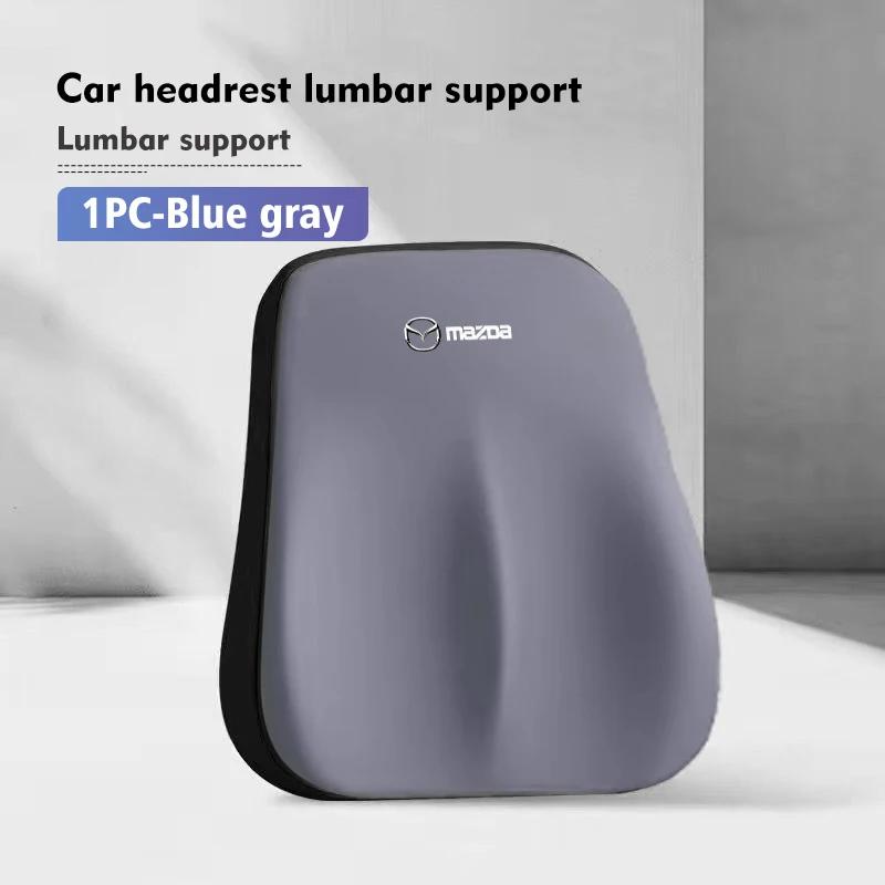2025 Hot Car Headrest Lumbar Support Cushion Backrest Neck Pillow For Mazda Atenza Axela MX30 CX30 CX3 CX9 MX5 RX8 RX7