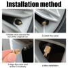 2-in-1 Tire Valve Caps with Core Remover Tool for Car Motorcycle Truck Bike Tire Valve Stem Dustproof Cover Rim Valve Cap