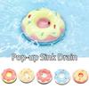 No Overflow Pop-up Sink Drain Bounce Core Sink Drain Plug Bathroom Sink Stopper  No Overflow