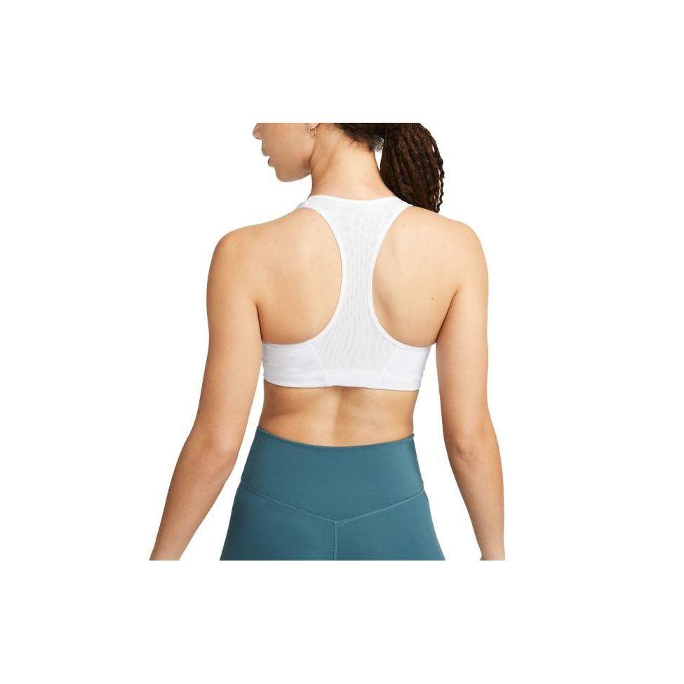 Nike Reggiseno Sportivo ad Alto Supporto con Stampa Logo a Forma di Vittoria Donna Intimo Bianco 548556-100