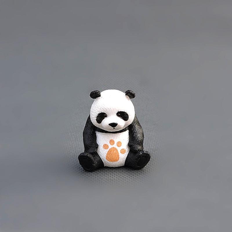 Adorable 4pcs/set Lovely Mini Panda Action Figure Collection Toys For All Ages