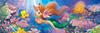 Tenyo In Stained Art Gyutto Series Jigsaw Puzzle Disney The Little Into the World of Stained Glass Includes Service Card (Tenyo) [Made Japan]