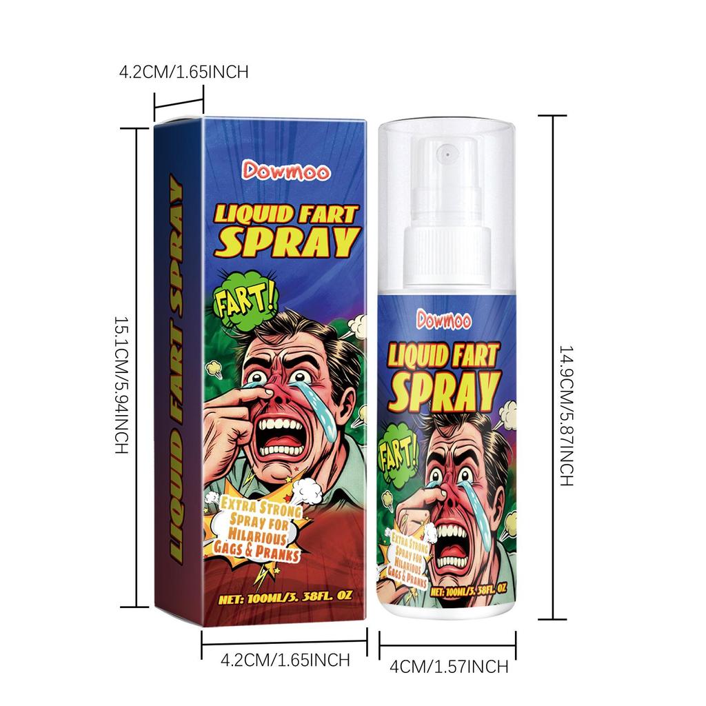 100ml Novelties Liquid Fart Gag Prank Joke Spray Can Stink Bomb Smelly Stinky Gas