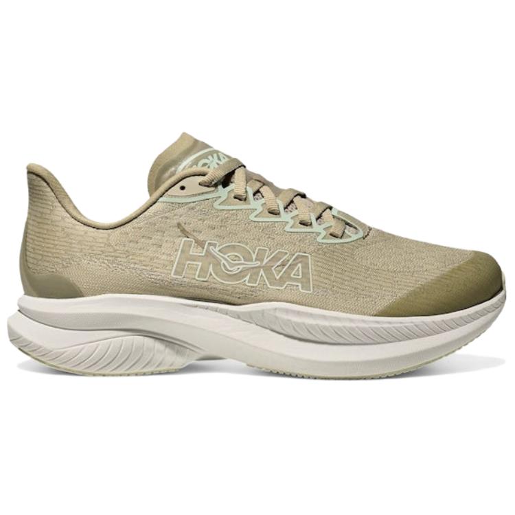 HOKA  Mach 6 Oyster Mushroom Truffle Salt Women Sneakers Green 1147810-ORF
