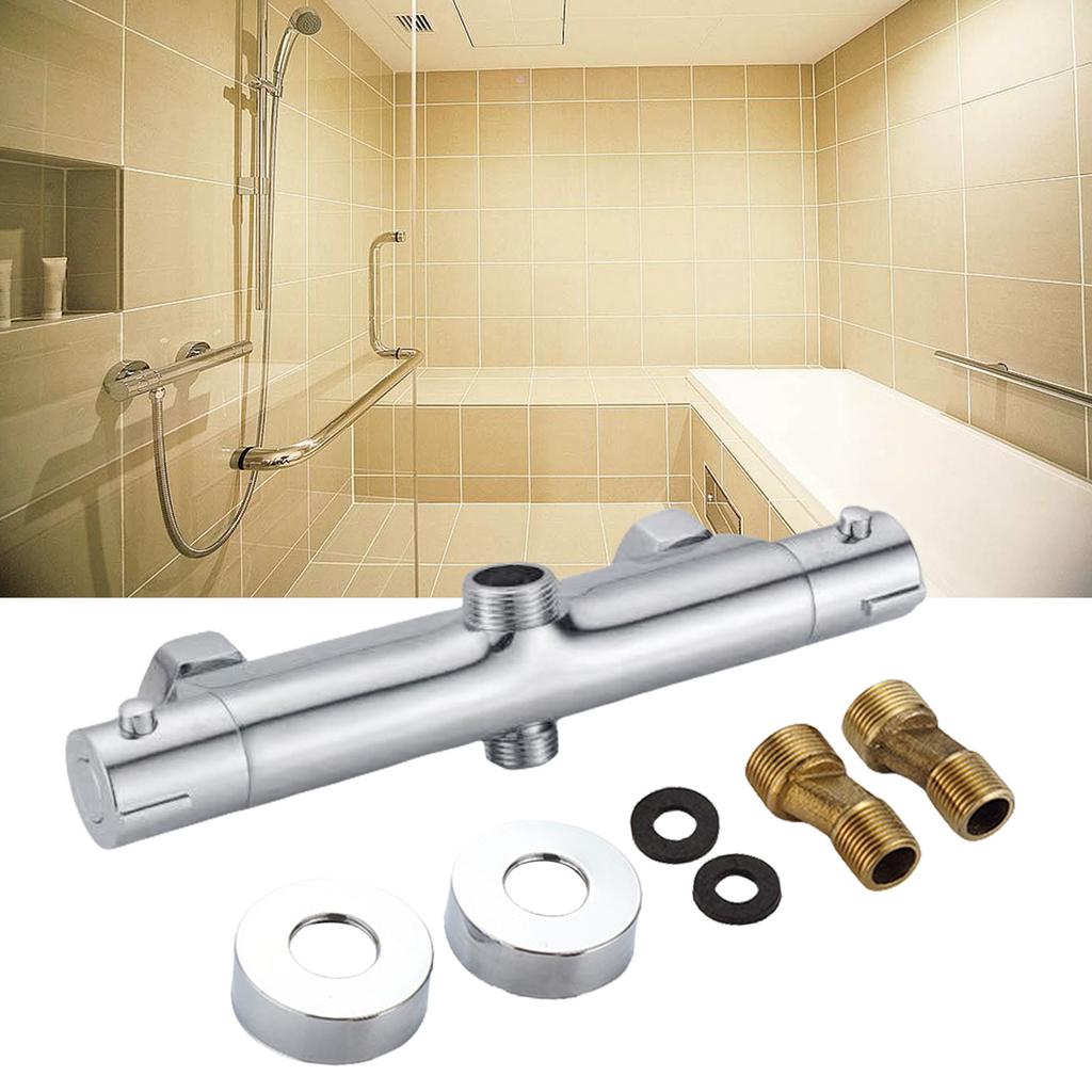 Thermostatic Shower Mixer Valves Constant Water Temperature Control Wall Mounted Valves for Safe Bathing Experience
