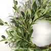 Christmas Olive Wreath, Olive Fruit Wreath Decoration, Door Wall Hanging Decoration, Fake Flowers