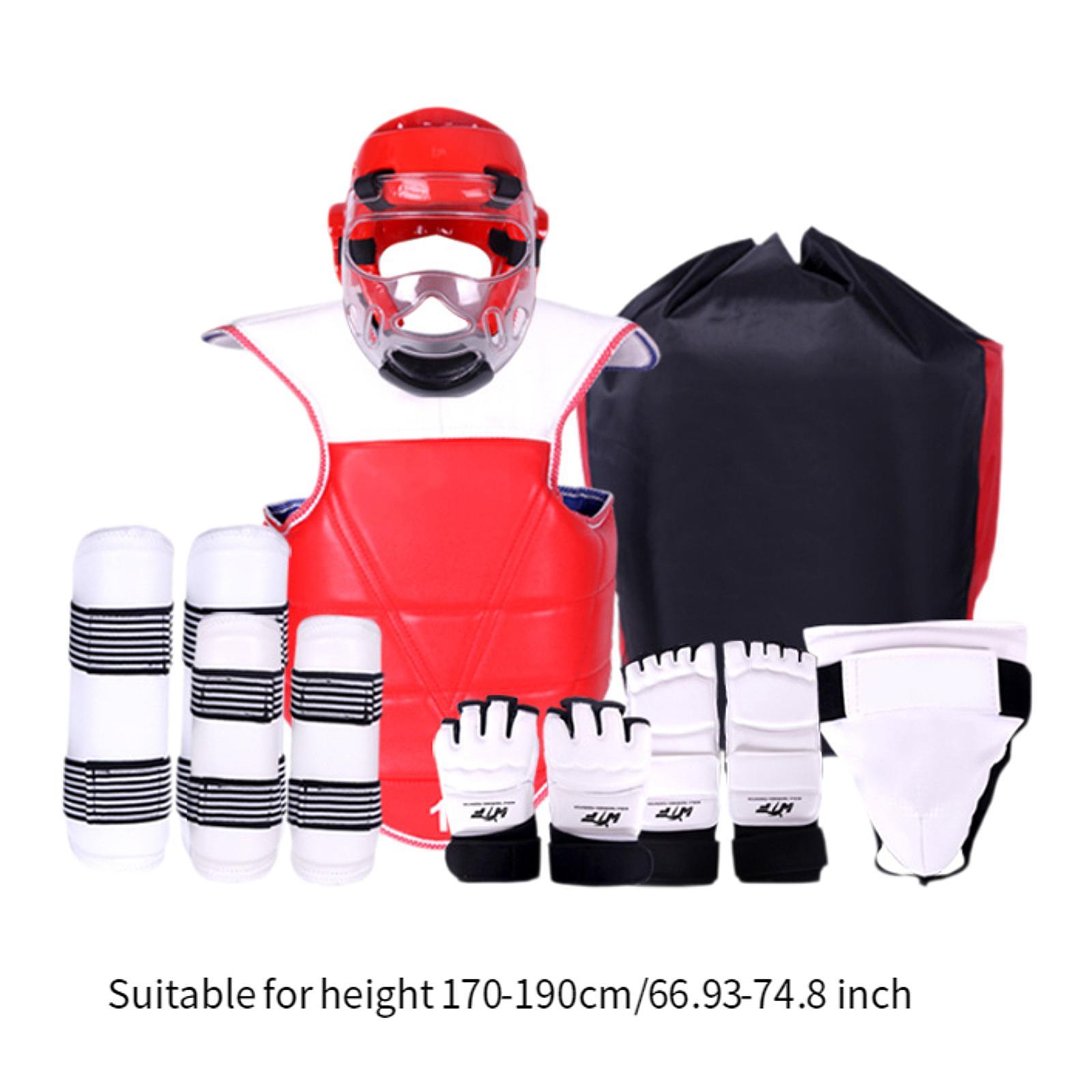 Taekwondo Sparring Equipment Set with Helmet