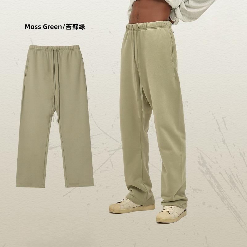 EastRogue New Streetwear Brand SMIROON Loose Fit Wide-leg Pants with Drawstring Casual Straight-leg Trousers
