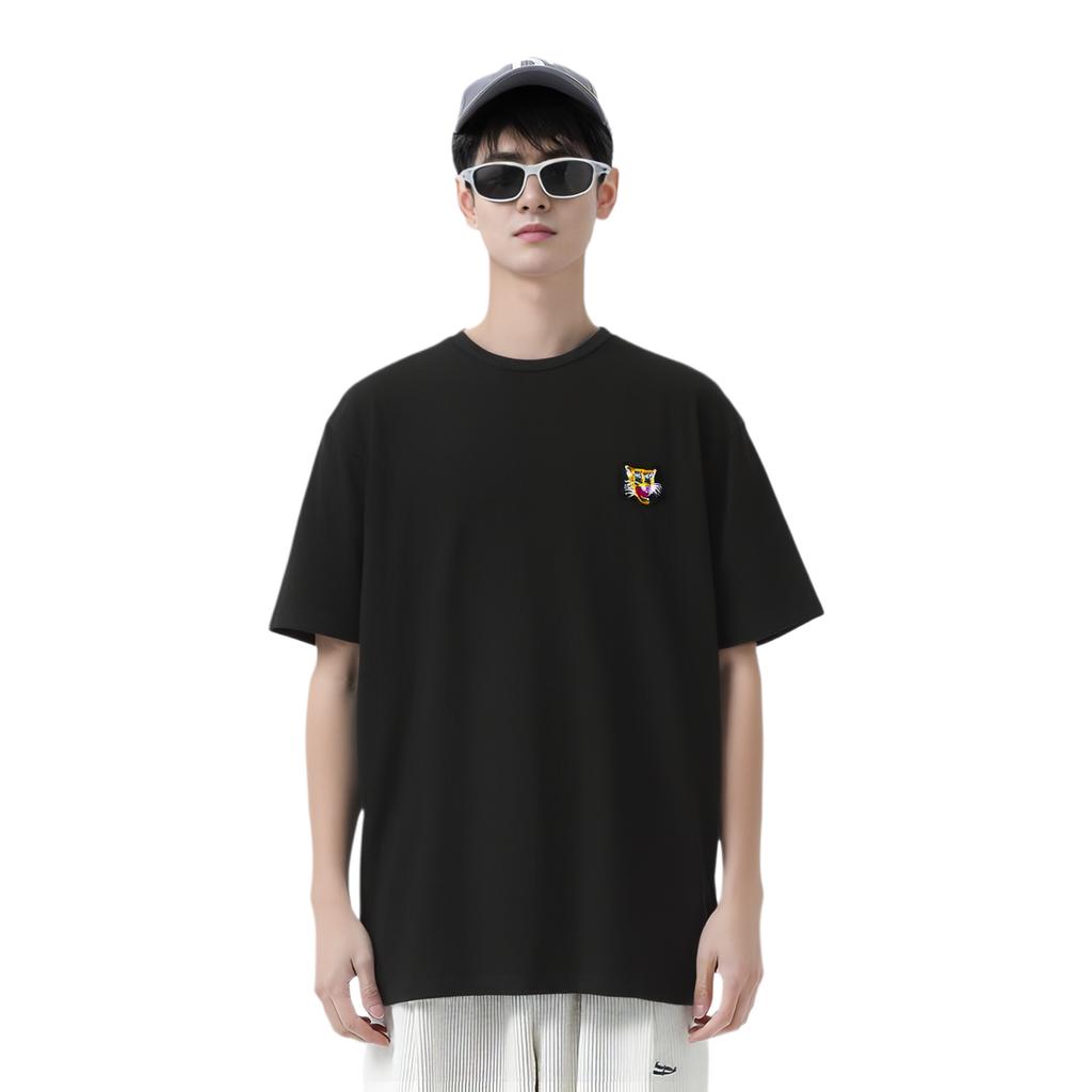 ONITSUKA TIGER Logo Print Minimalist Casual Pullover Short Sleeve T-Shirt Unisex T-Shirt 2183B559-001