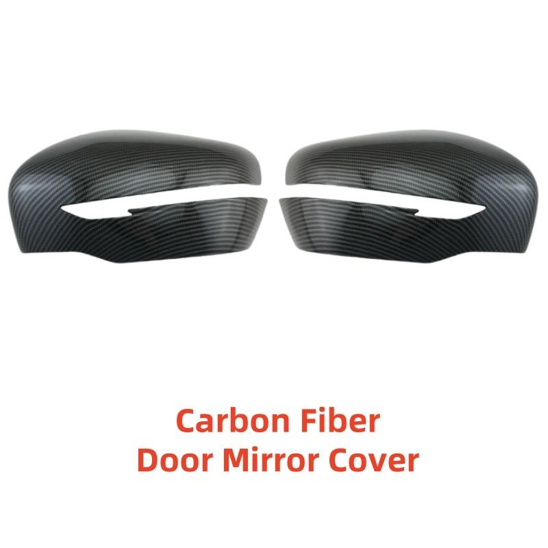 For Nissan Rogue Sport Qashqai X-Trail 2015 2016 2017 2018 Car Carbon Accessories Side Door Mirror Covers Trim Paste Style