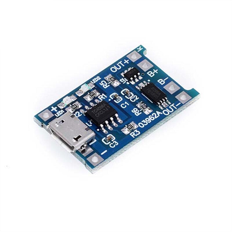Mini Micro Type-c USB 5V 1A 18650 TP4056 Lithium Batteries Charger Module Charging Board With Protection Dual Functions 1A Li-ion