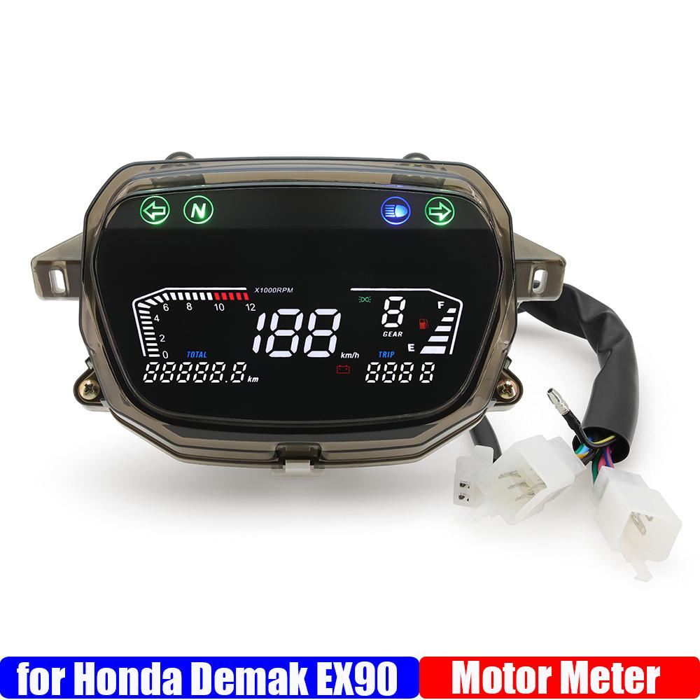 

Мотоциклетный инструмент для Honda Demak EX90 Dream C100 C100N AVATE DY90 Traxx Star 50 2004-2009, цифровая приборная панель, спидометр