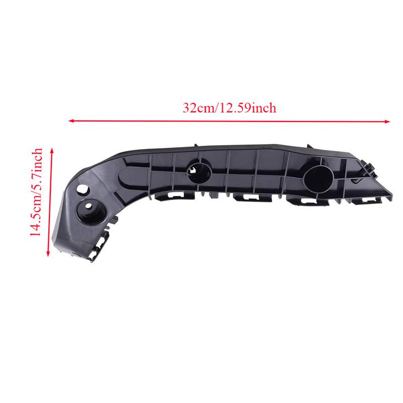 Left+Right Car Front Bumper Support Bracket Retainer for Toyota 4Runner 2014 2015 2016 2017 2018   52115-35153