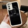 Phone Case: 2D Flat, Suitable for Samsung Galaxy A34 A35 M05 M06 S20 S22 S21 FE Plus 5G Protective Case, Black Plush Bunny, Perfect Christmas and Hall