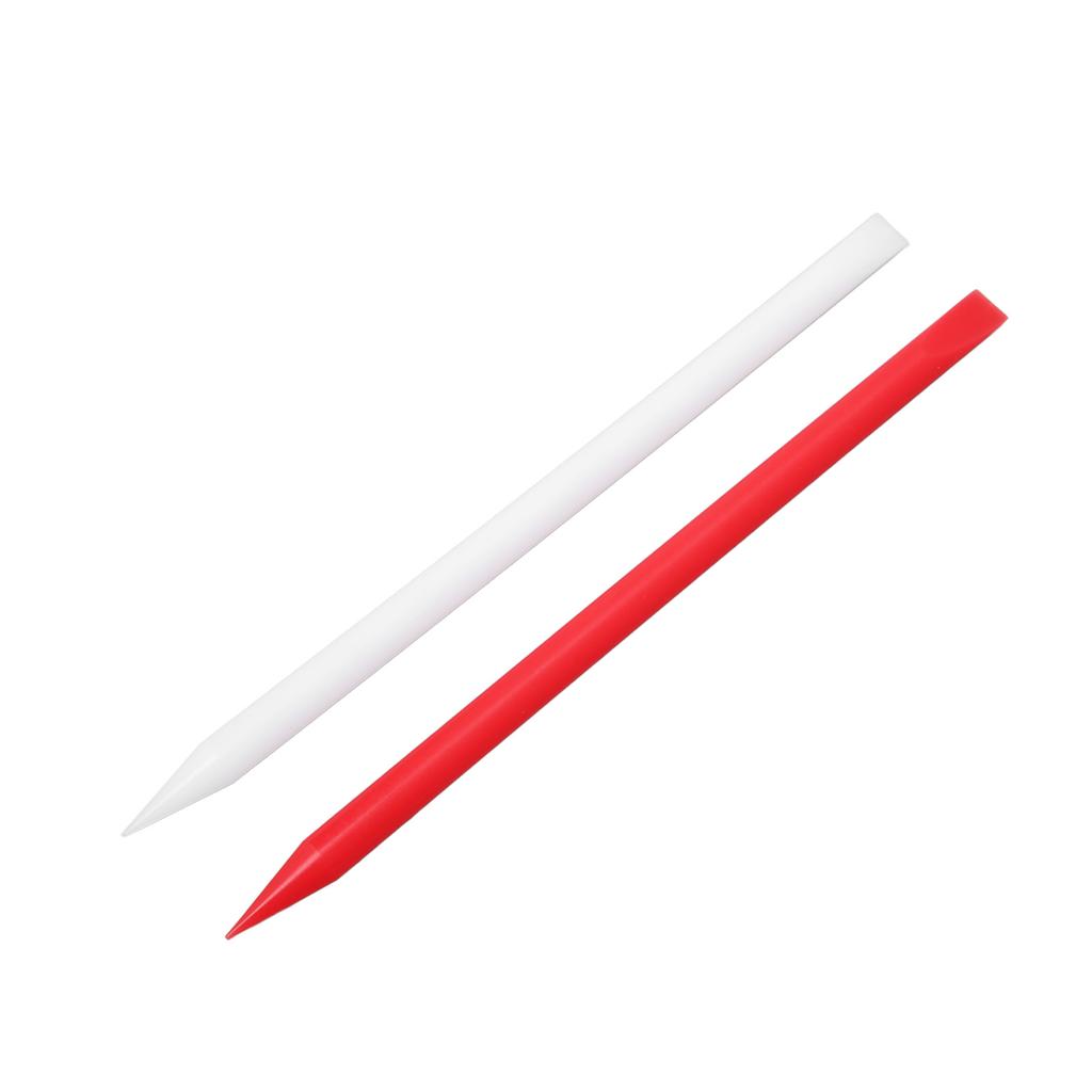 2pcs Watch Clean Stick Watch Repairing Plastic Tool Stick for Watch Dial Plate Small Hole Dirt Cleaning