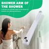 Good-40 Cm Square Shower Arm Extension Arm Wall Mount For Rain Shower Head Shower Rod Rainfall Shower Head Arm Chrome