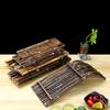Vintage Bambus Sushi Schale Bambuszaun Platte Japanischer Koreanischer Stil Sashimi Küche Sushi Boote Kreative Präsentation Servierplatte