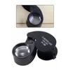 Illuminated Loupe Foldable Magnifier Folding 40X Magnifying Glass Mini   Repair Tool