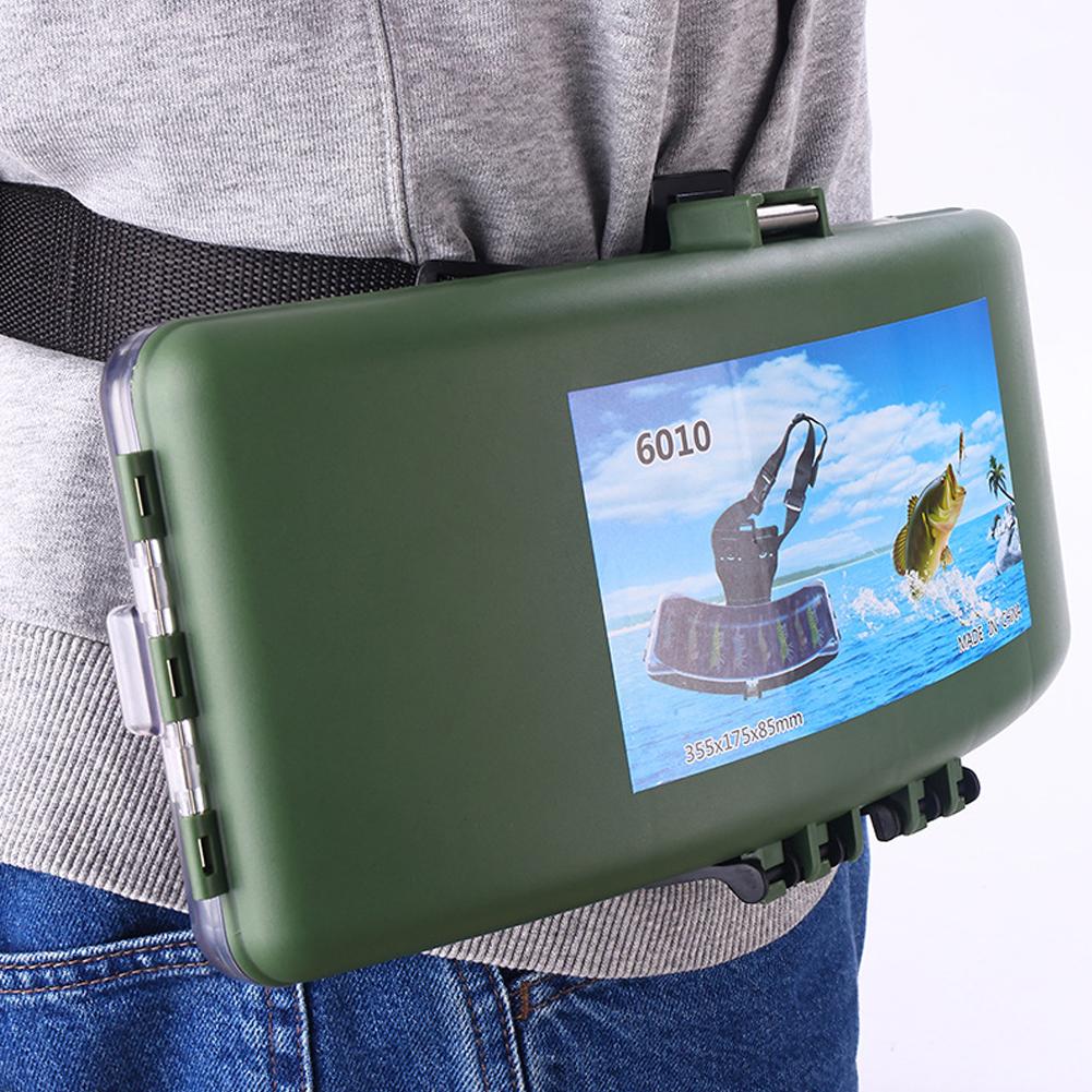 Fishing Belt Bag Fishing Bait Storage Belt Box Large Capacity Fishing Tool Storage Box Multifunctional Fishing Accessories