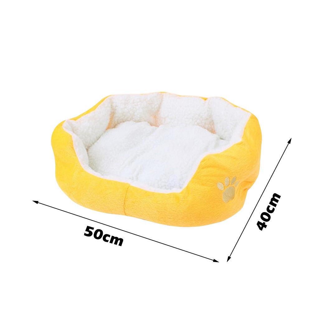 Dog Bed Washable Pet Plush Warm Soft Dog Sofa Litter Sleeping Beds