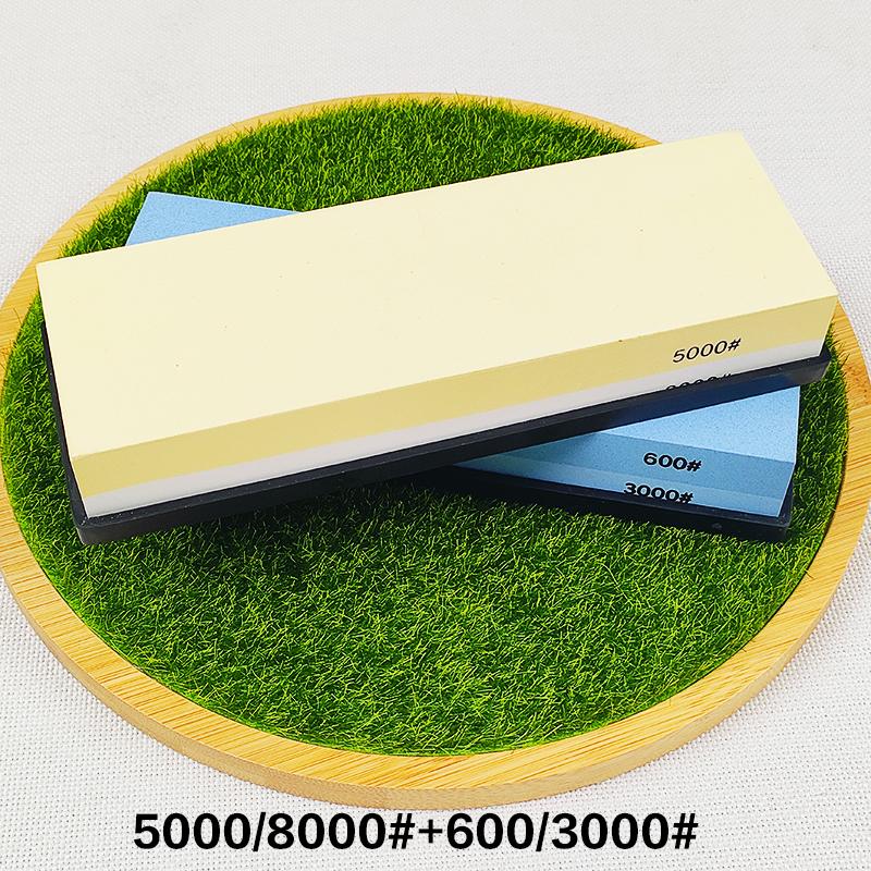 Schleifstein Messerschärfer Professioneller Schleifstein Dual Side Set Schleifen Shapner Wasser Wetstone Küchenzubehör Werkzeuge