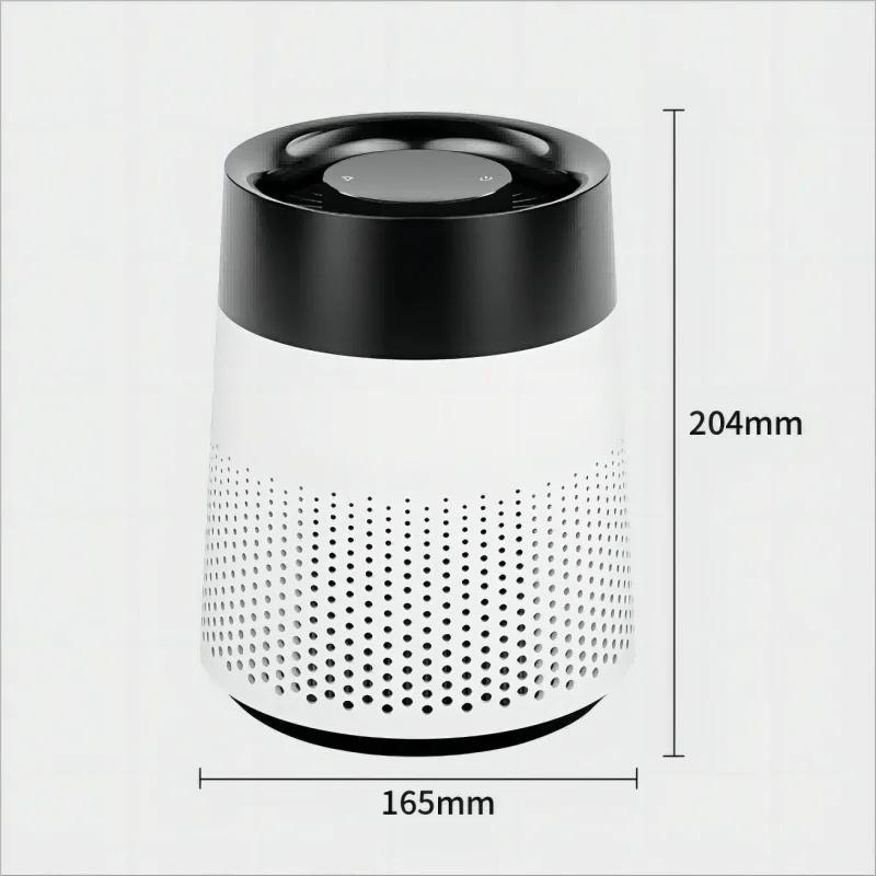 

Air Purifier for Home Smart Display Negative Ions H13 HEPA Filter 26dB Filtration System Air Cleaner Pet Hair Bedroom
