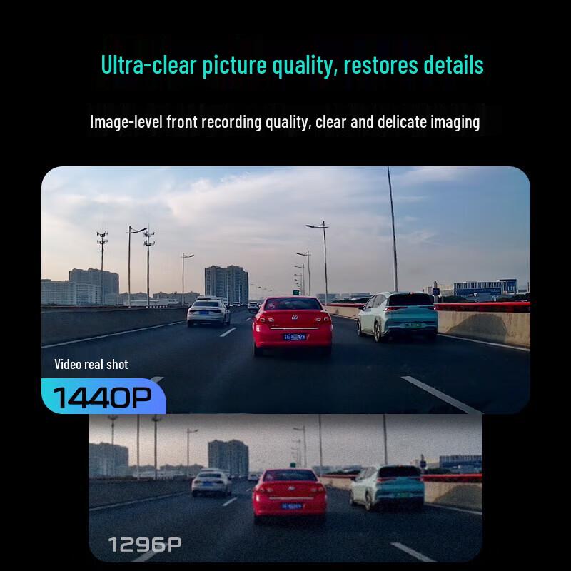 360 M320 2K+ HD Night Vision Rearview Mirror Dash Cam (CN version)