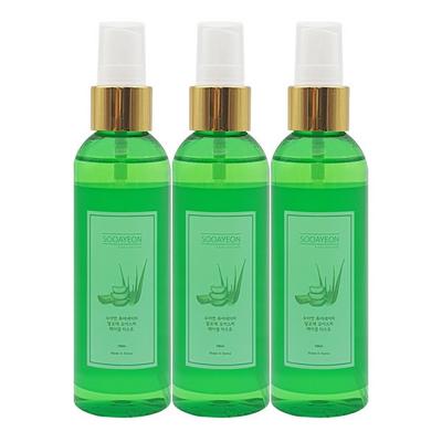 SOOAYEON Aloe Moisture Facial Mist 100mlx3 Portable Moisturizing Facial Skin Care