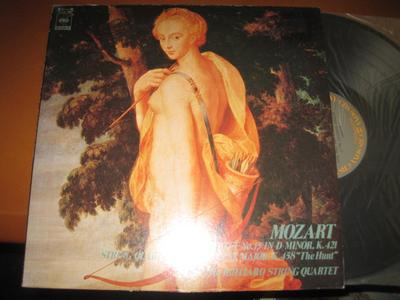 Δίσκος LP JUILLIARD STRING QUARTET Κουαρτέτο Εγχόρδων Αρ. 15 σε Ρε Ελάσσονα K. FCCA300 CBSSONY Ιαπωνία Κλασικό Μεταχειρισμένο